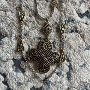 Lucky Brand Mixed-Metal Necklace